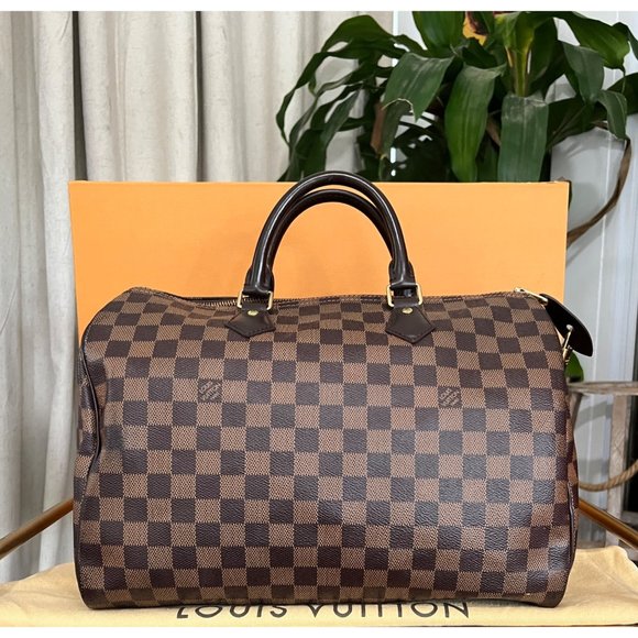 Louis Vuitton Handbags - 👛  AUTHENTIC LOUIS VUITTON DAMIER EBENE SPEEDY 30